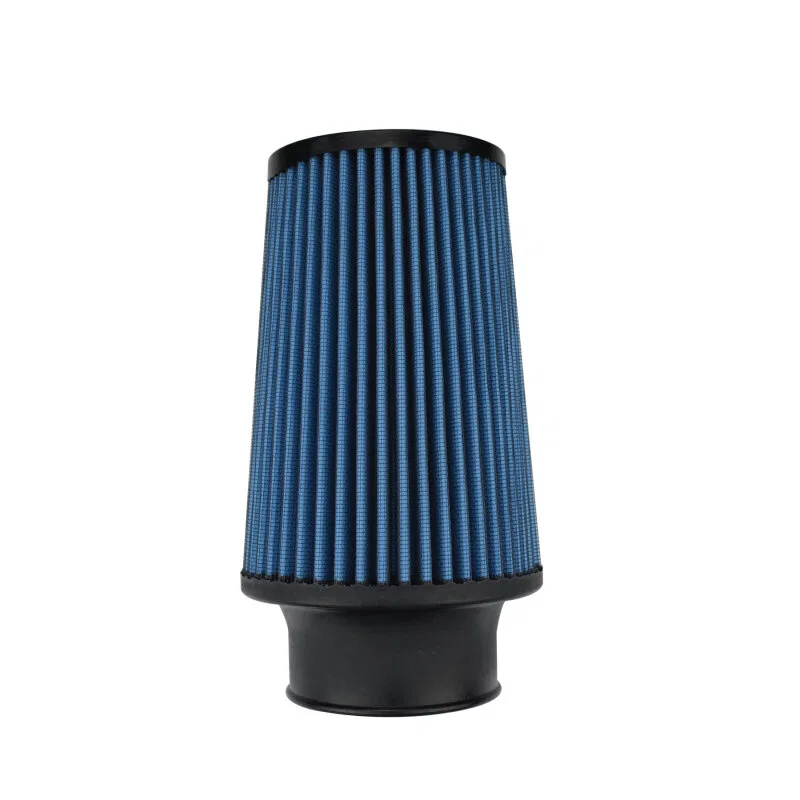 Injen X-1078-BB, NanoWeb Dry Air Filter 3.00in Neck 5.00in Base 7.00in Tall 4.00in Top 45 Pleats 9.05in Height