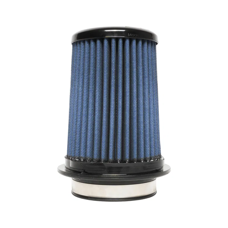 Injen X-1135-BB, SuperNano Web Dry Air Filter w/ Twist Lock Base- 3.5in Flange ID / 5.5in Base / 6.3in Height