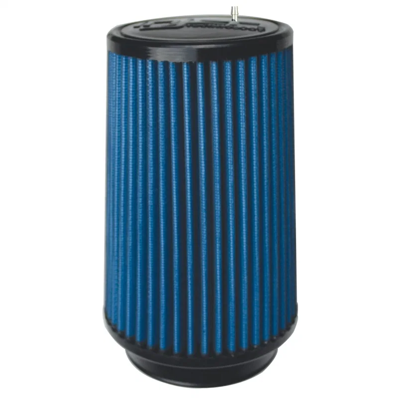 Injen X-1098-BB, NanoWeb Dry Air Filter 3.25in Filter Neck 4.75in Base/ 6.90in tall/4.00in Top-45 Pleats