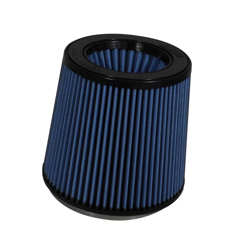 Injen X-1046-BB, AMSOIL Replacement Nanofiber Dry Air Filter 5in Flange Diameter/6.5in Base/6in Height/70 Pleat