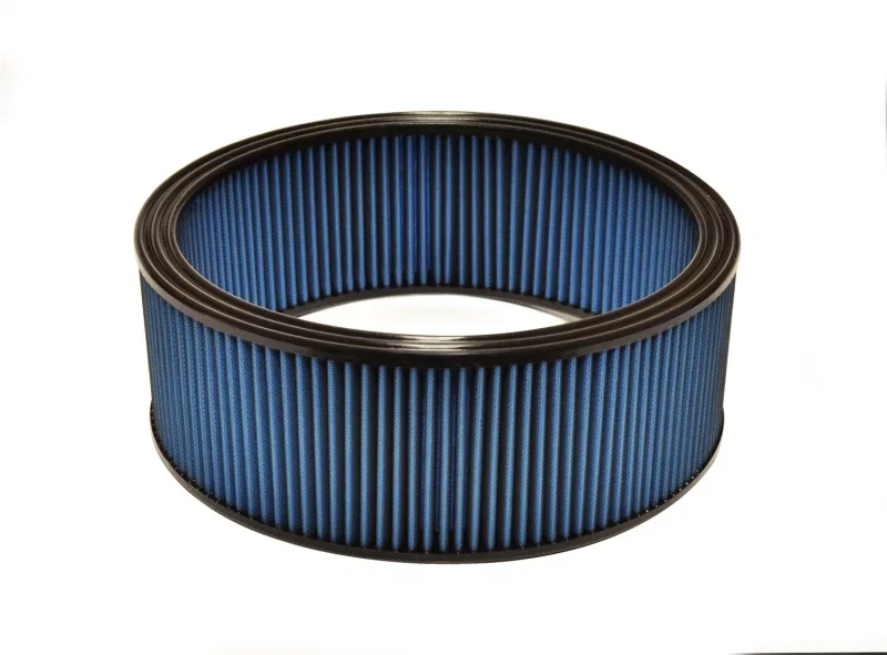Injen X-1092-BB, NanoWeb Dry Air Filter 14in Round x 5in Tall - 1in Pleats