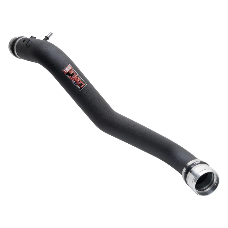 Injen SES9014ICPCWB, 15-20 Ford F150 2.7L V6 (tt) Aluminum Intercooler Piping Kit - Wrinkle Black