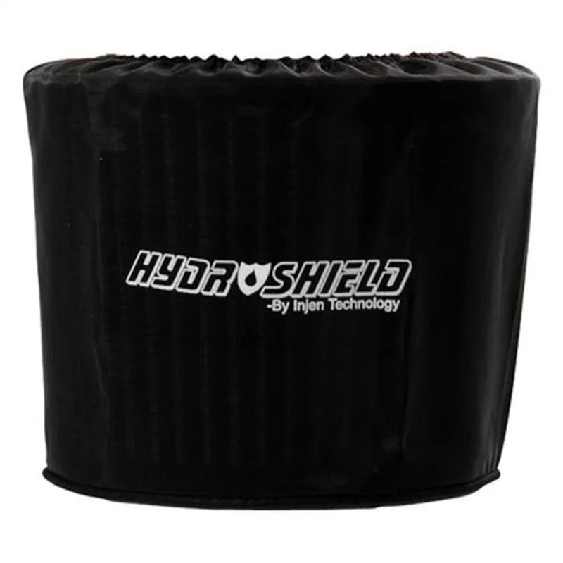 Injen 1039BLK, Black Oval Water Repellant Pre-Filter fits X-1023 X-1029 8.5inx9in Base / 7in Tall