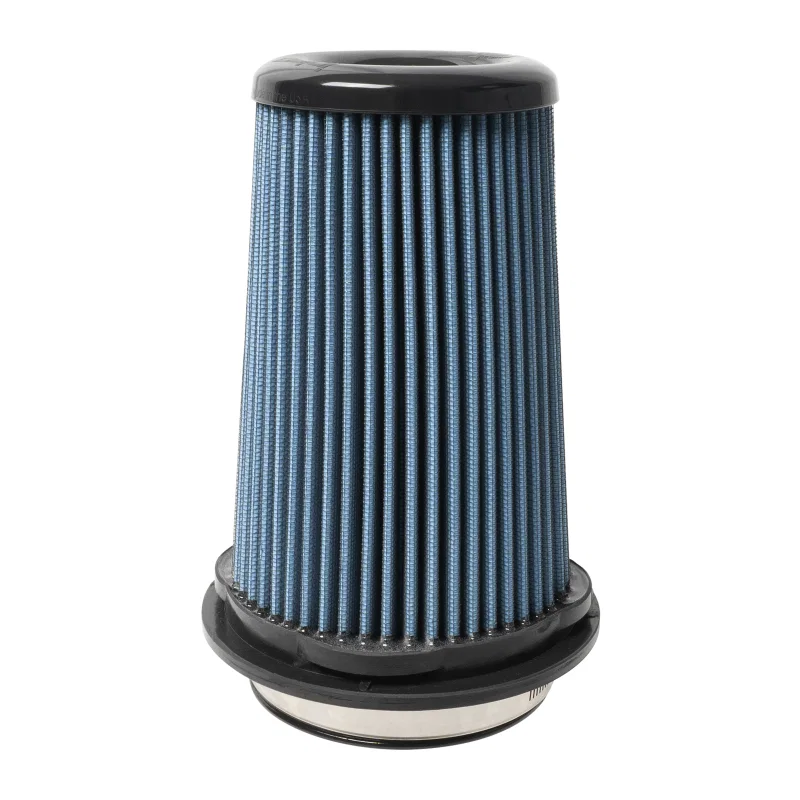 Injen X-1134-BB, SuperNano Web Air Filter 4in Flange ID 6in Twist Lock Base / 7.75in Media Height / 4in Top