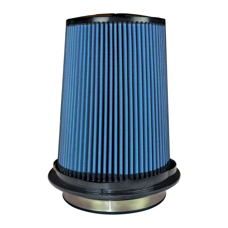 Injen X-1107-BB, SuperNano Web Dry Air Filter - 5in Flange ID / 7in Base / 7.9in Media Height / 5in Top