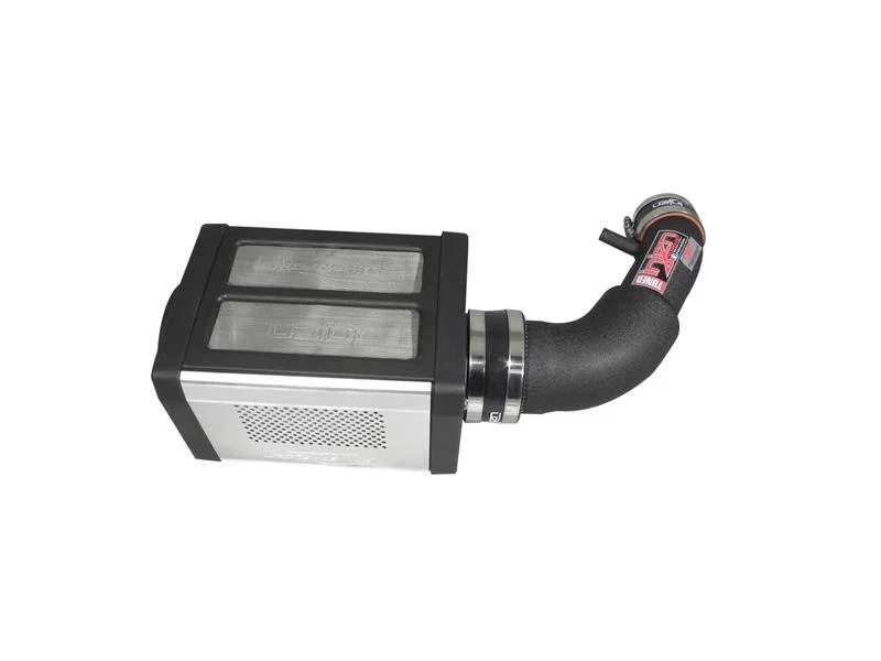 Injen PF5002WB, 07-09 Wrangler 3.8L V6 w/ Box Wrinkle Black Power-Flow Air Intake System