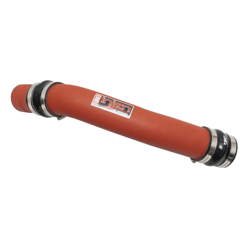 Injen SES9004ICPHWR, 17-22 Ford F250/F/350/F-450/F-550 V8-6.7L Turbo Diesel Wrnkl Red Intercooler Hot Side Piping