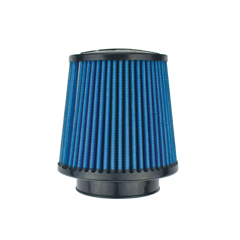 Injen X-1081-BB, NanoWeb Dry Air Filter 3in Neck / 5in Base / 4.5in Tall / 4in Top - 55 Pleats