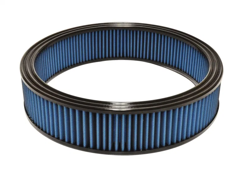 Injen X-1090-BB, NanoWeb Dry Air Filter- 14in Round x 3in Tall 1in Pleats