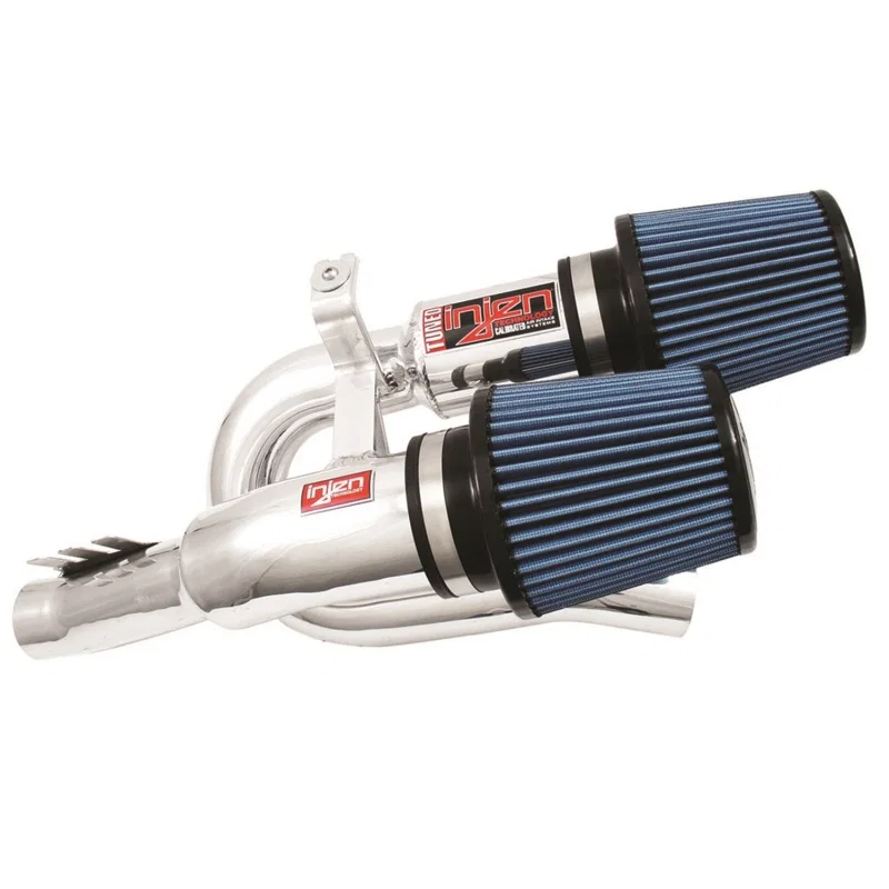 Injen SP1125P, 07-09 335i E92 / 08-09 135i E82 3.0L L6 Twin intake Polished Short Ram Intake for BMW