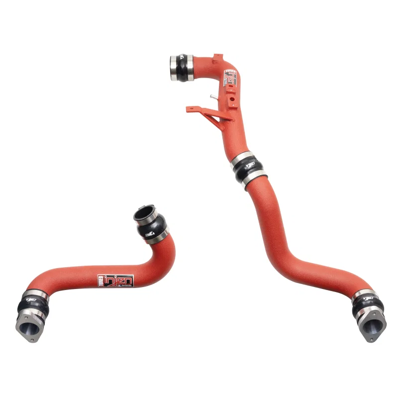 Injen SES1586ICPWR, 22-23 Honda/Acura Civic/Si/Integra 1.5L Turbo Aluminum Intercooler Pipe Kit - Wrinkle Red