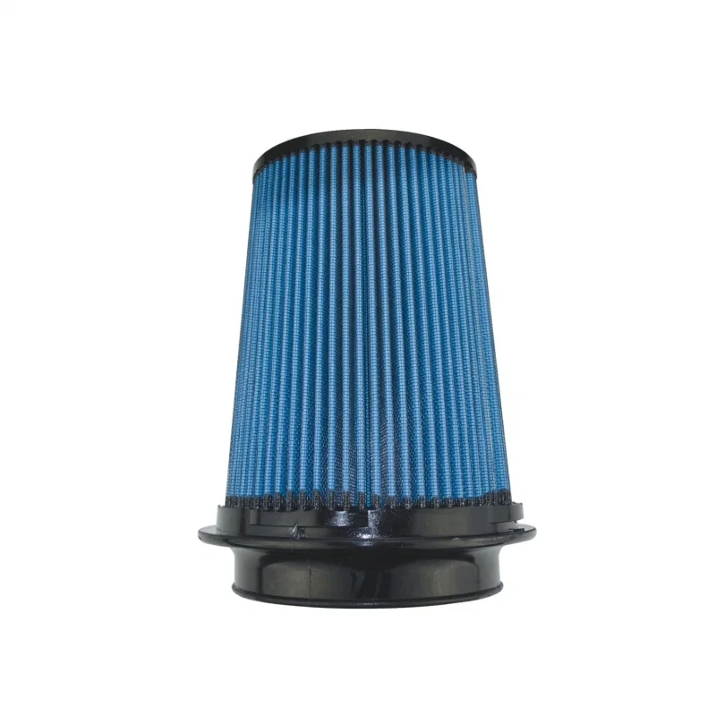 Injen X-1106-BB, SuperNano-Web Air Filter 5in Flange ID 7in Base/ 7.9in Height/ 5in Top/ Filter Monitor Nipple