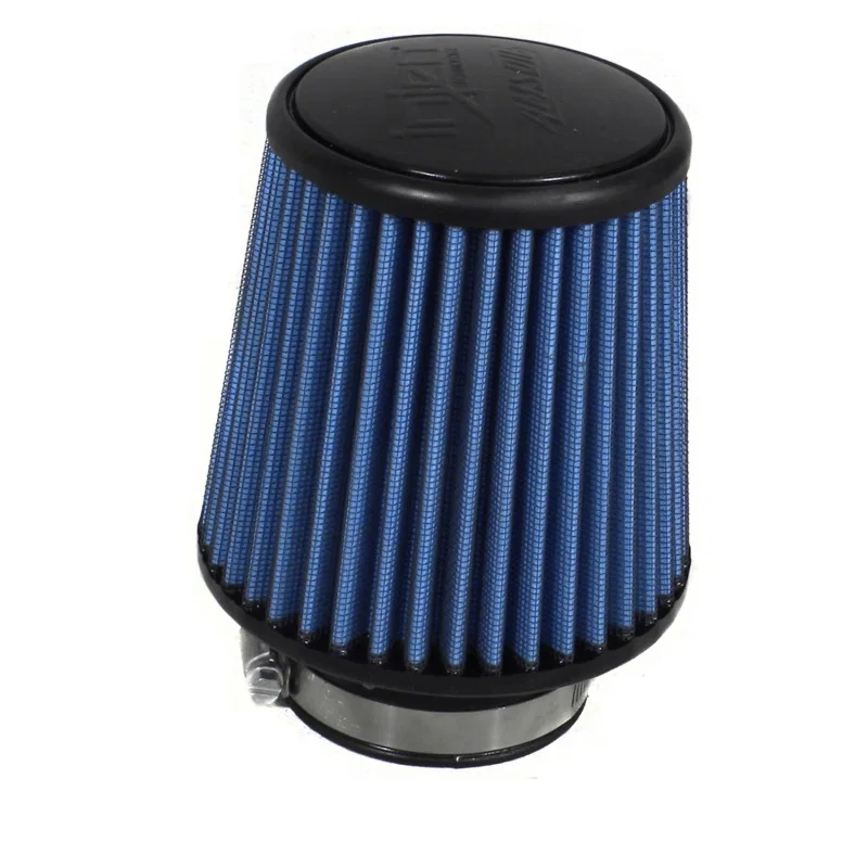 Injen X-1010-BB, AMSOIL Ea Nanofiber Dry Air Filter - 2.75 Filter 5 Base / 5 Tall / 4 Top - 40 Pleat for BMW X3