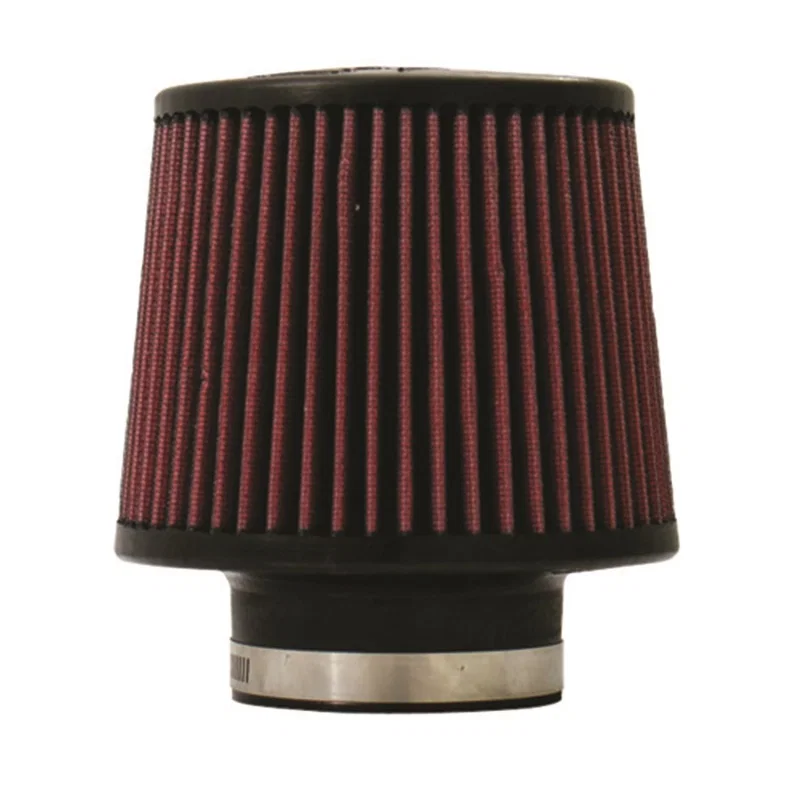 Injen X-1014-BR, High Performance Air Filter - 3.00 Black Filter 6 Base / 5 Tall / 5 Top for BMW