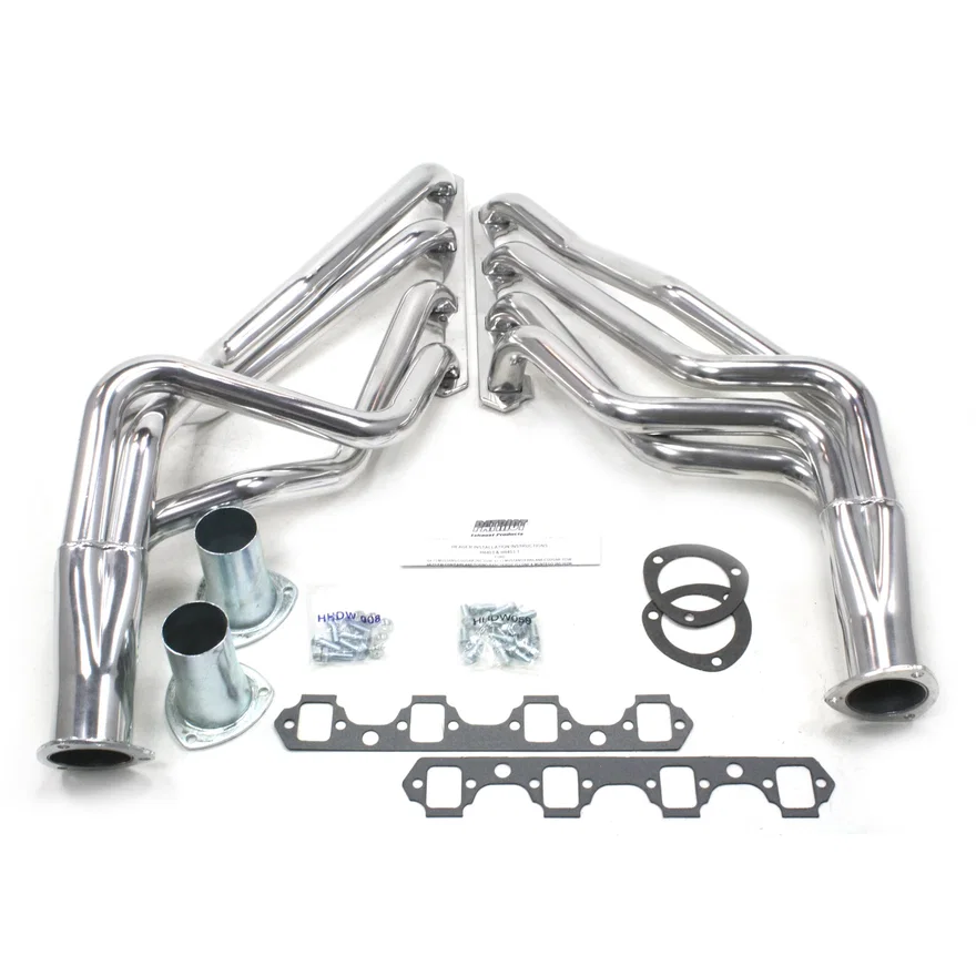 Long Tube Silver Various SBF for Ford and Mercury