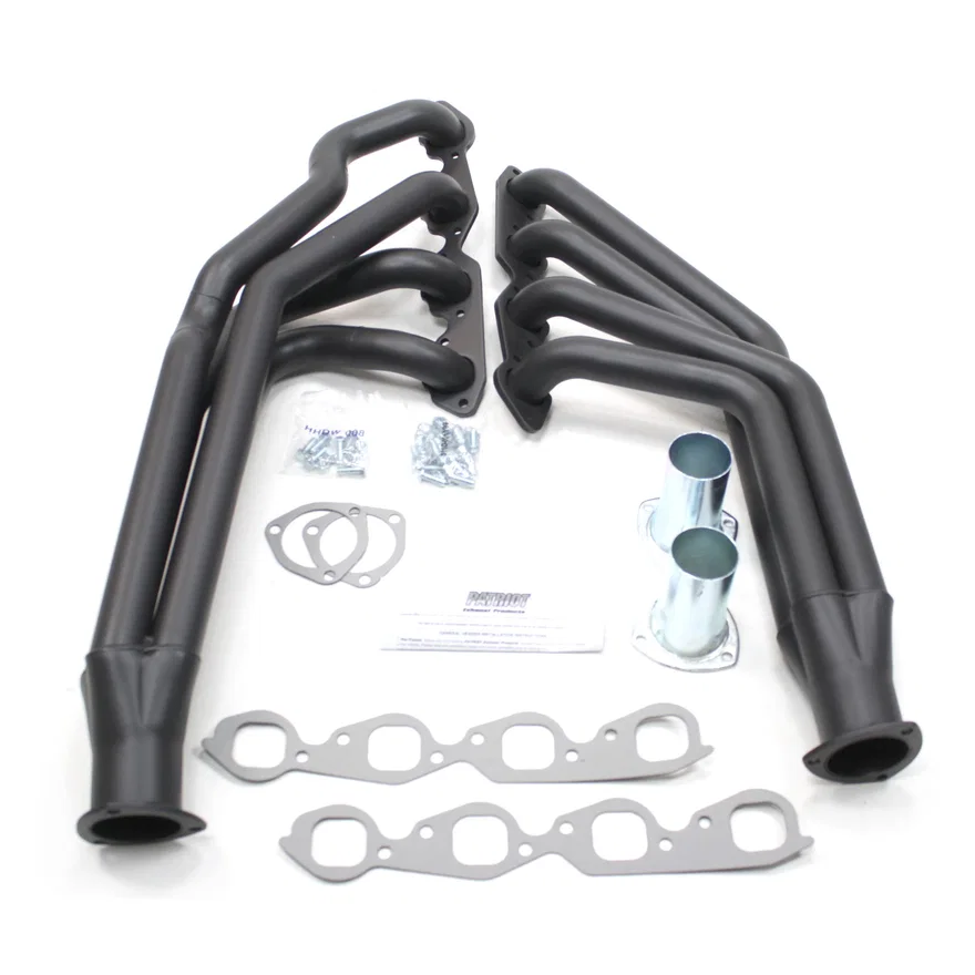 Rack Long Tube Black BBC for Chevrolet