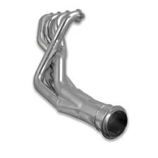 Long Tube Header 67-69 F Body, 68-74 X Body 4.8-6.2L LS Engine Swap 1 7/8" Primary 3" Collector Silver Ceramic Coated for 7 vehicles image 2