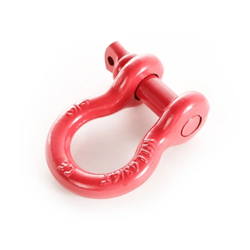 Rugged Ridge 11235.20, Red 9500lb 3/4in D-Ring