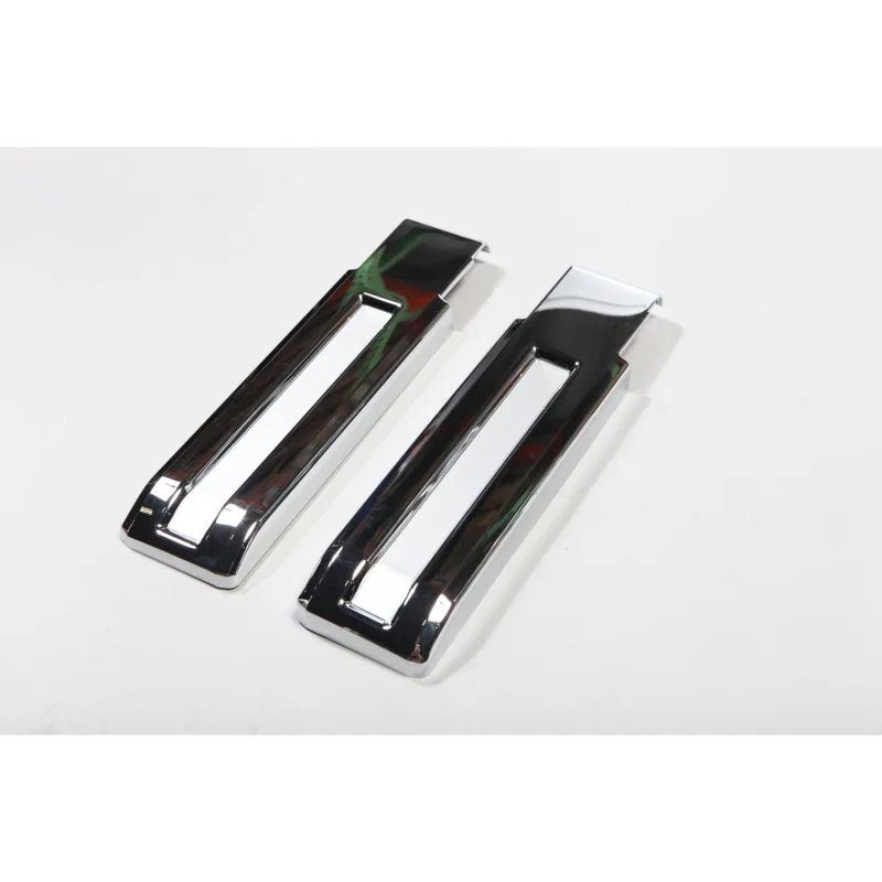 Rugged Ridge 13311.24, Tailgate Hinge Covers Chrome 07-18 Jeep Wrangler JK