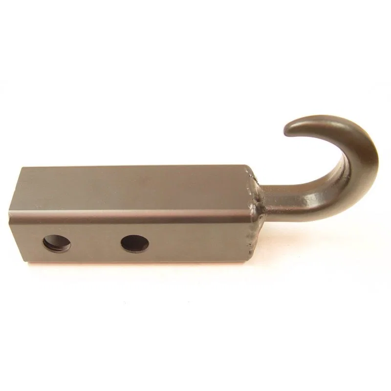Rugged Ridge 11237.01, 2in Black Tow Hook Receiver