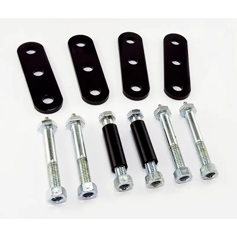 Rugged Ridge 18265.06, HD Front Leaf Spring Shackles 76-86 Jeep CJ