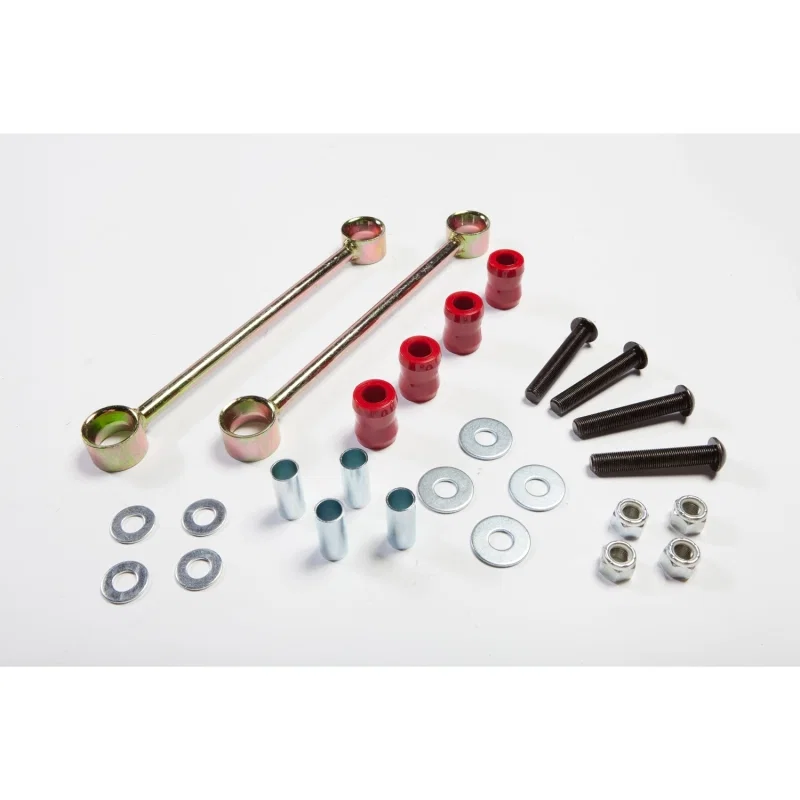 Rugged Ridge 18321.01, Rear Sway Bar End Links 4-In Lift 97-06 Jeep Wrangler