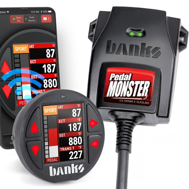 Banks Power 64312-P, Pedal Monster Kit Molex MX64 6 Way With iDash Pro