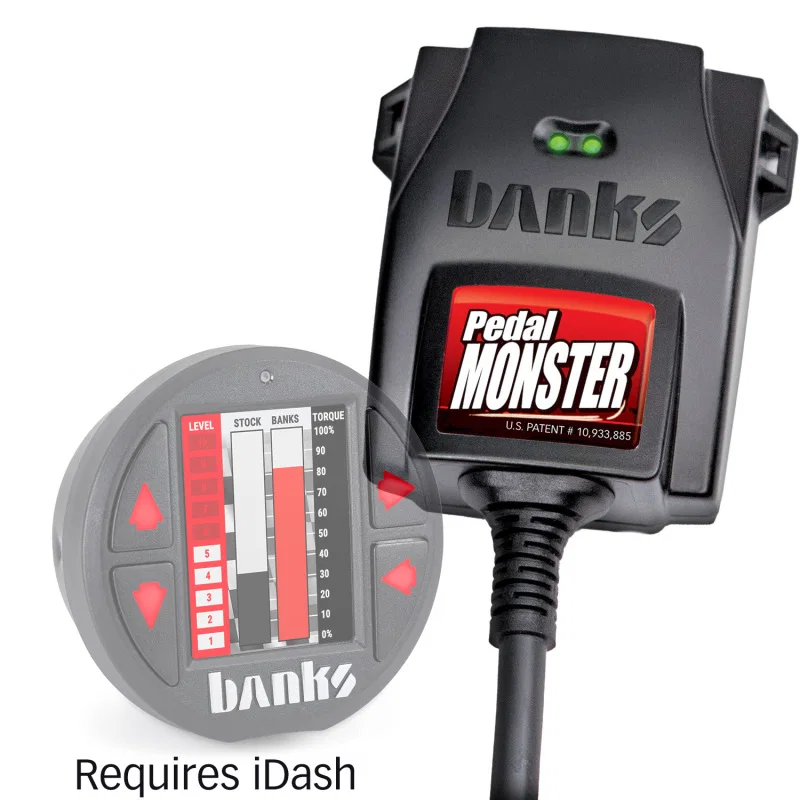Banks Power 64336, Pedal Monster Throttle Sensitivity Booster for Use w/ Existing iDash Mazda/Scion/Toyota