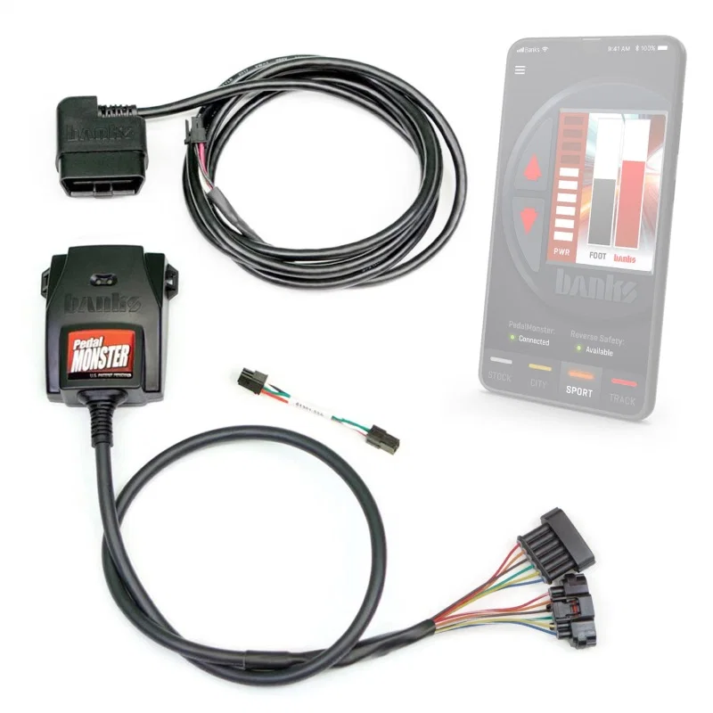 Banks Power 64345, Pedal Monster Kit (Stand-Alone) - Molex MX64 - 6 Way - Use w/Phone