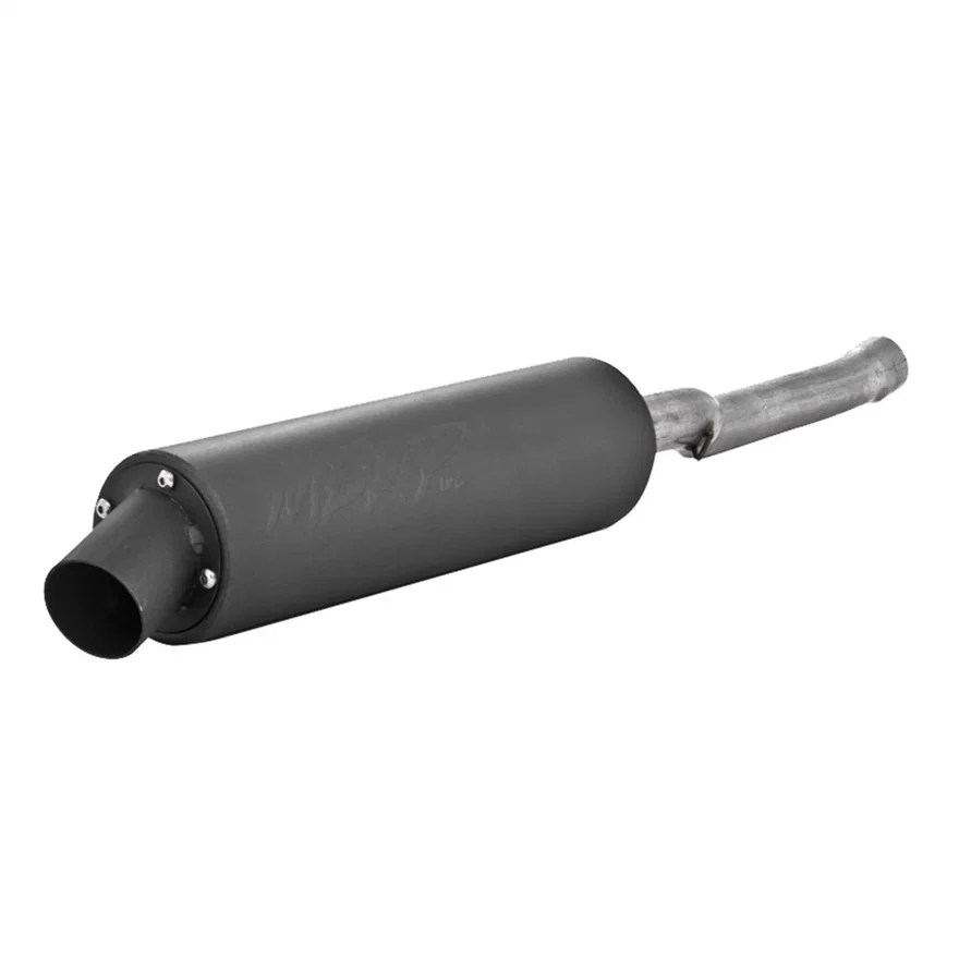 ATV Exhaust System With Utility Muffler for 1987-1999 Yamaha YFM350FW Big Bear 4x4 and YFM400F Kodiak 4x4