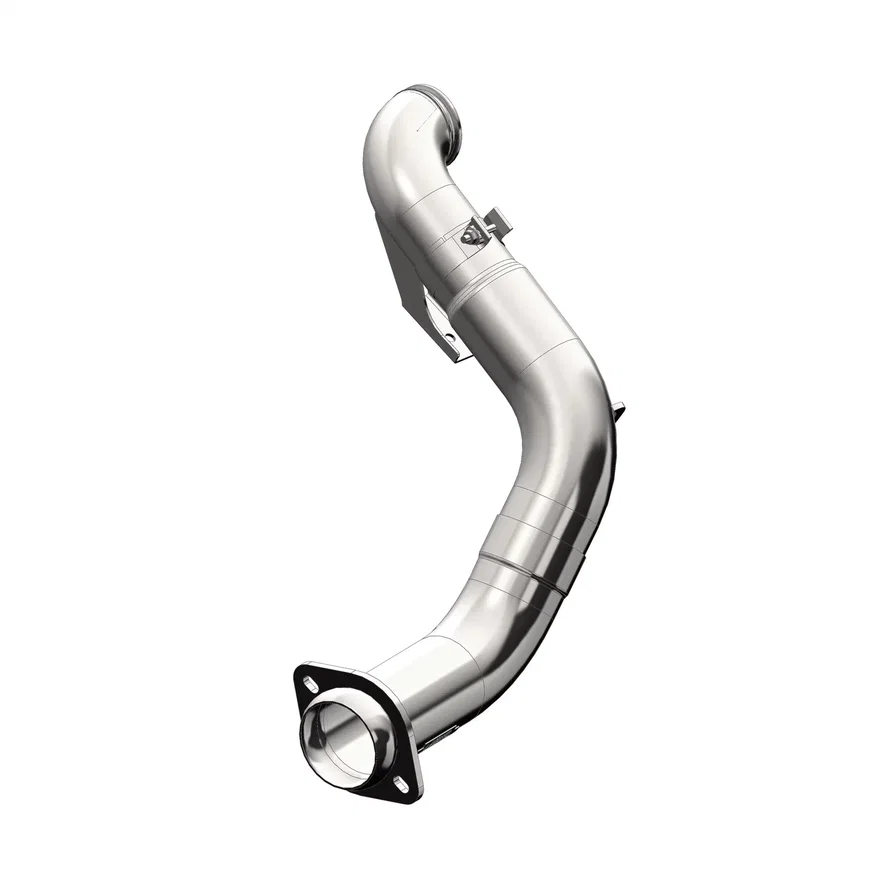 MBRP Exhaust FALCA460, Armor Lite Turbocharger Down Pipe for Ford