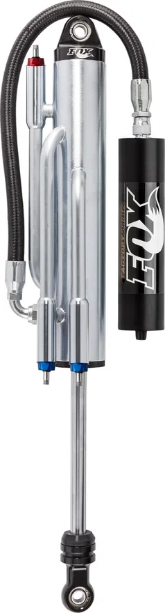 FOX 980-02-138-1, 2.5 Factory Series 10in Remote Res. 3-Tube Bypass (2 Comp/1 Reb) Shock 7/8in (Cust. Valv) - Blk