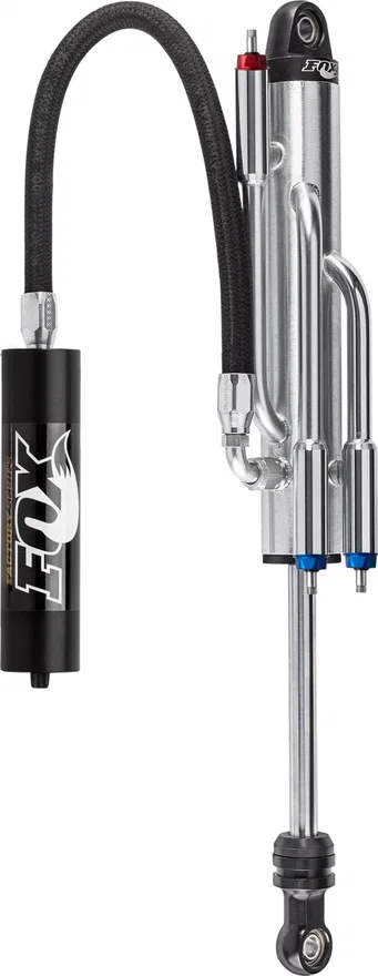 FOX 980-02-138, 2.5 Factory Series 10in. Remote Res. 3-Tube Bypass Shock (2 Cmp/1 Reb) 7/8in. Shaft(21/70) - Blk