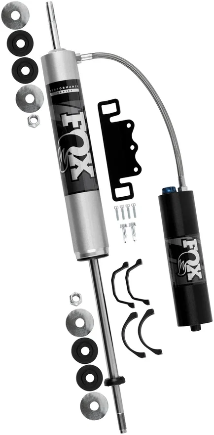 FOX 985-26-223, 88+ Nissan Patrol Y60 & Y61 2.0 Perf Series Frt Remote Reservoir Shock 0-1.5in Lift CD Adjuster