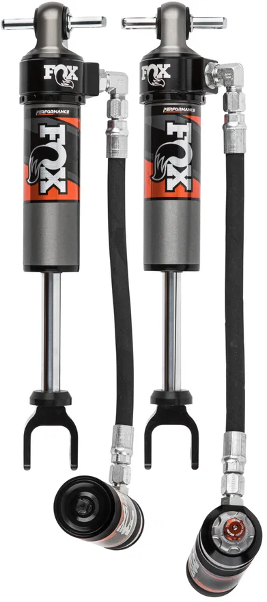 FOX 883-26-084, 20-Up GM 2500/3500 Perf Elite Series 2.5 Front Adj Shocks 1.5-2.5in Lift - Requires Up C/A
