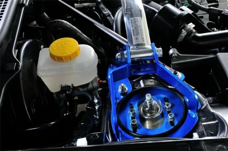 Cusco 965 540 AM, Strut Bar OS Front (Brake Cylinder Stopper RHD) JDM ONLY for Scion, Subaru and Toyota