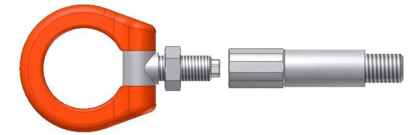 Cusco 900 017 F, Tow Hook Swivel Joint Front Toyota Vitz/Yaris