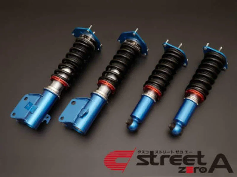 Cusco 6A1 61N CN, Coilovers Street Zero A Front -Pillow / Rear -Rubber Upper 2015+ WRX STI ONLY