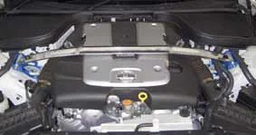 Cusco 288 540 A, Strut Bar F-OS CKV36 NJ50 coupe G35 sedan Q60 for 2009-2013 INFINITI G37