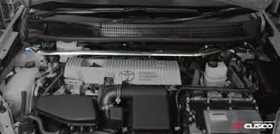 Cusco 951 540 A, Strut Bar F-OS ZVW30 **FOR JAPANESE MODEL ONLY** for 2011-2012 Toyota Prius