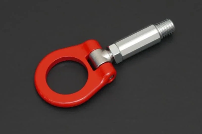 Cusco 1C2 017 R, Folding Rear Tow Hook 2020+ Toyota Supra (A90) 3.0L Turbo - Red