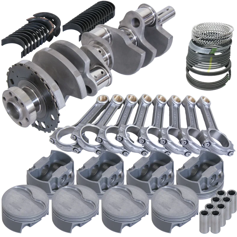 Eagle 639123905, Chevy LS1 4.000in Crank 24 Tth Reluctor 6.125in I-Beam Rods 3.905in Pistons Rotating Assembly