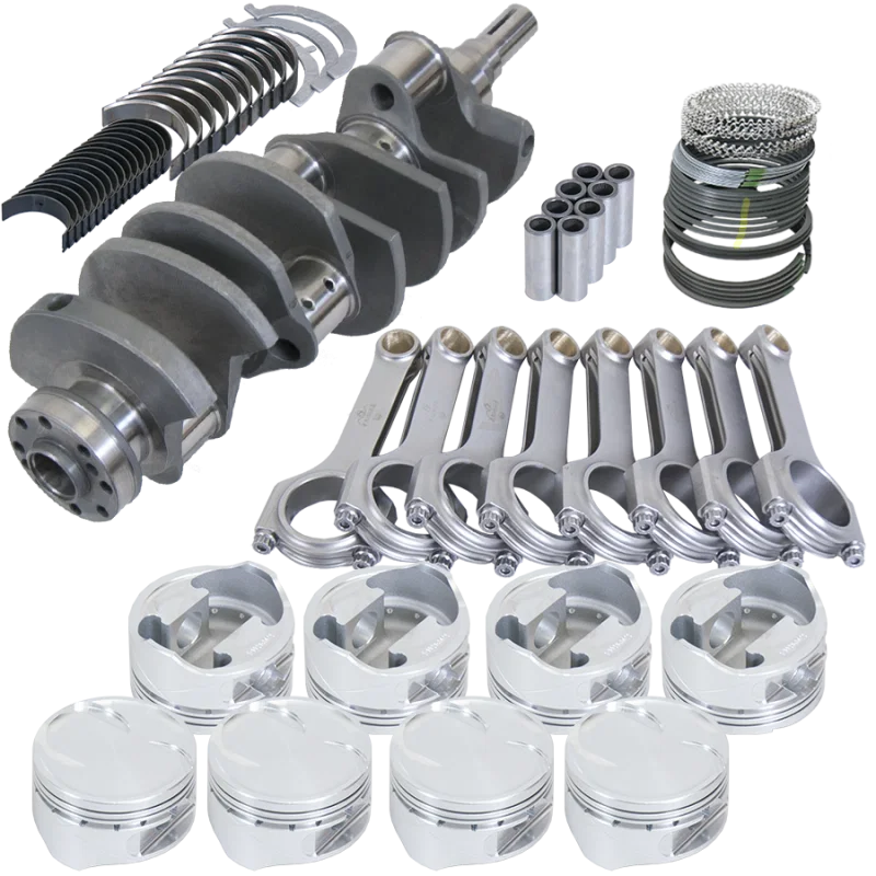 Eagle 14407W3700, Ford 4.6 2V Windsor 3.750in Crank 5.950in H-Beam -13cc 3.700in Pistons Rotating Assembly