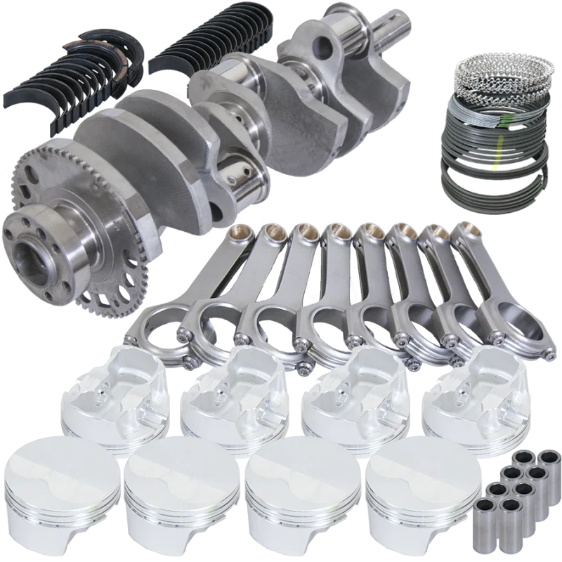 Eagle 128254155, Chevy LS7 4.125in Crank 58 Tth Reluctor 6.125in H-Beam -5cc 4.155in Pistons Rotating Assembly