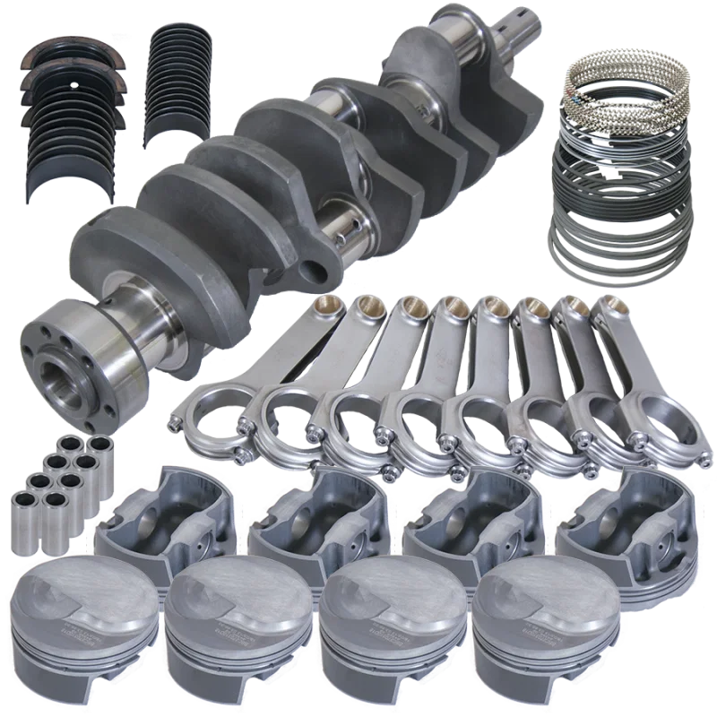 Eagle 11113030, Chevy 454 4.250in Crank 6.385in H-Beam 18cc Dome 4.280in Pistons Rotating Assembly