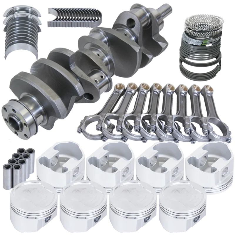 Eagle 16126040, Ford 351W 3.850in Crank 5.956in I-Beam Rods -14.5cc 4.040in Pistons Rotating Assembly for Ram 3500