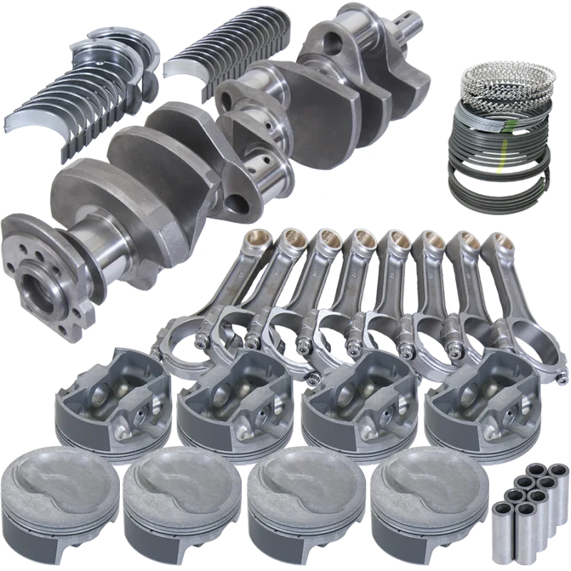 Eagle 13111040, Chevy 400 3.750in Crank 6.000in I-Beam Rods -16cc 4.165in Pistons Rotating Assembly