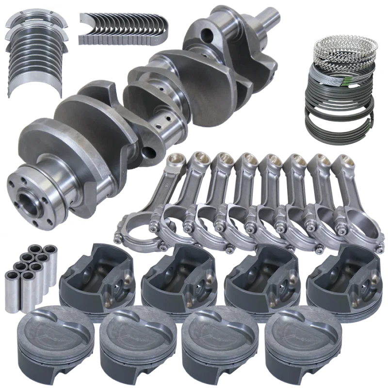 Eagle 16123040, Ford 351W 4.000in Crank 6.250in I-Beam Rods -26cc Inv Dome 4.040in Pistons Rotating Assembly
