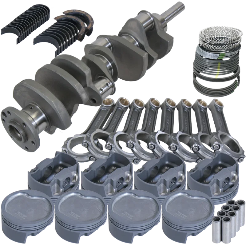 Eagle 65010080, Ford 460 4.300in Crank 6.800in I-Beam Rods -38cc 4.440in Pistons Rotating Assembly