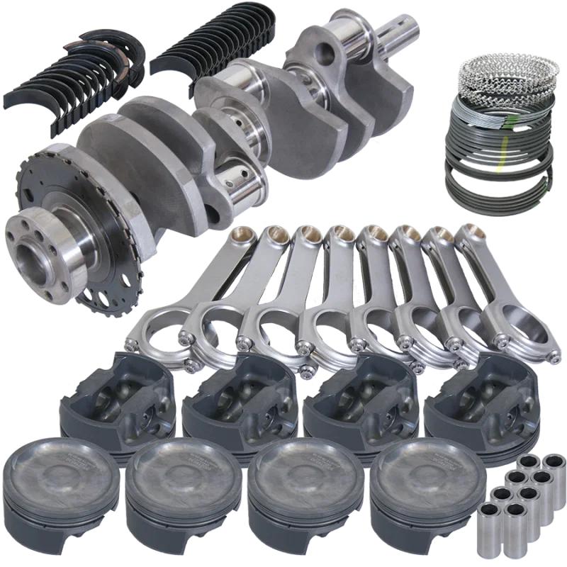 Eagle 129064005, Chevy LS2 4.000in Crank 24 Tth Reluctor 6.125in H-Beam -25cc 4.005in Pistons Rotating Assembly
